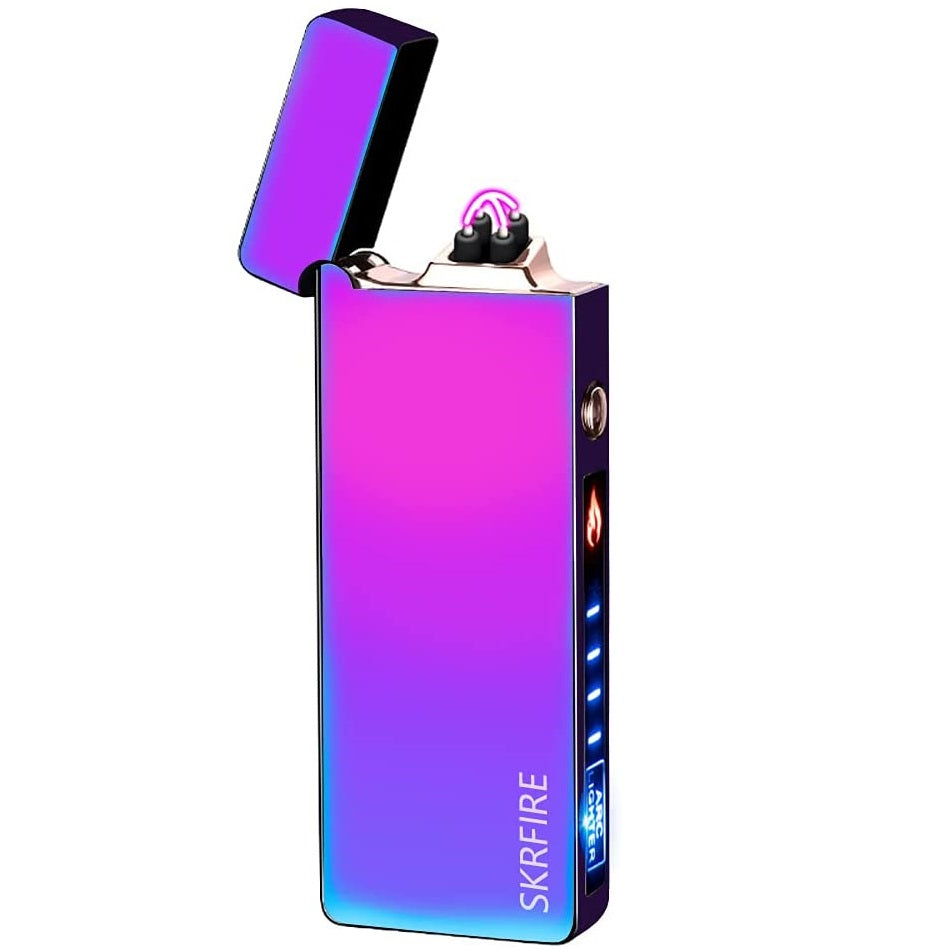 SKRFIRE Arc Plasma Lighter with LED Battery Indicator