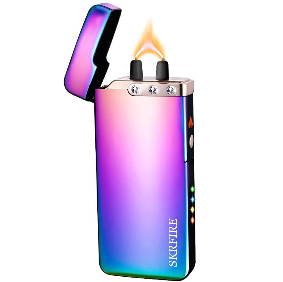 SKRFIRE Arc Plasma Lighter with mechanical body，smooth mirror surface